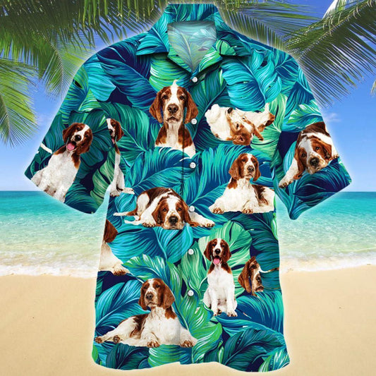 Welsh Springer Spaniel Dog Lovers Hawaiian Shirt