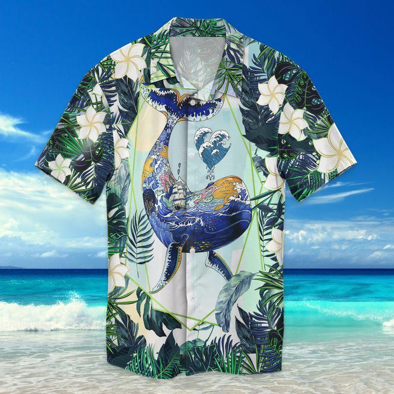 Whale Hawaiian Shirt