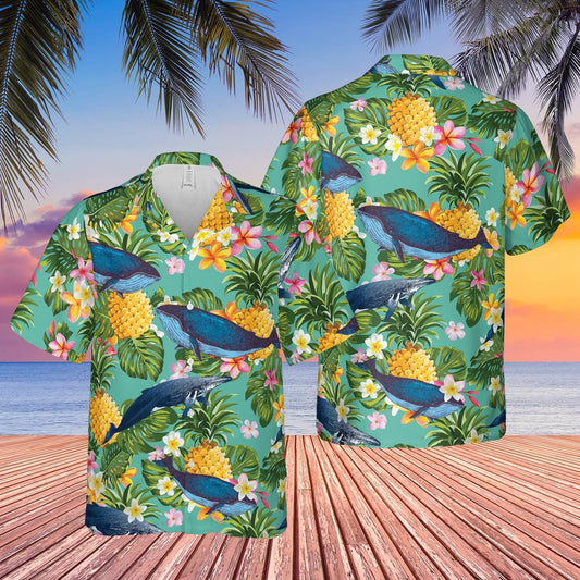 Whale Hawaiian Shirt