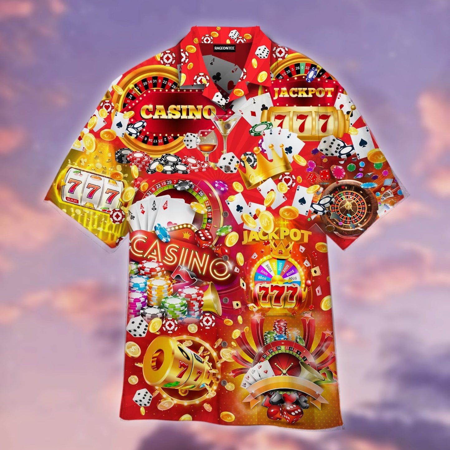 What Is Life If Its Not A Gamble Casino Hawaiian Shirt