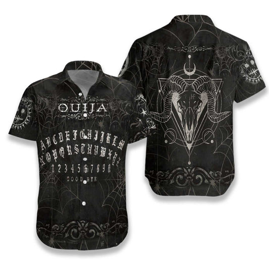 Wicca Ouija Board Hawaiian Shirt