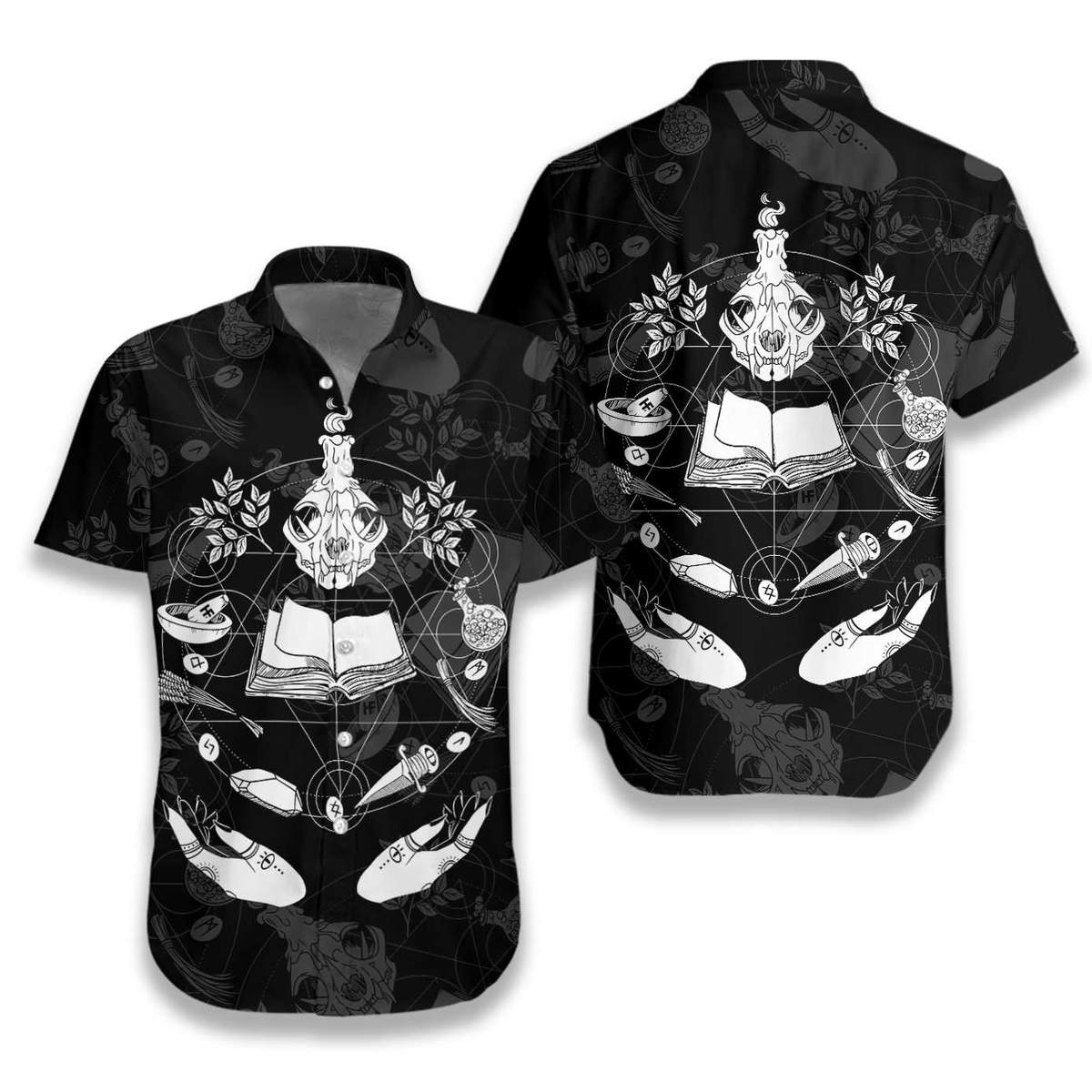 Wicca Tools Hawaiian Shirt