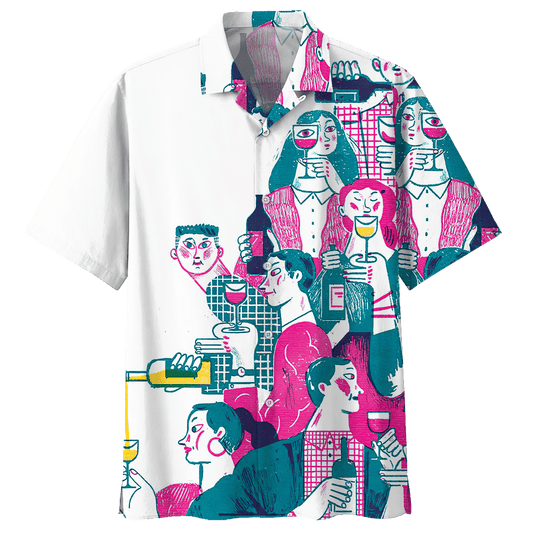 Wine Hawaiian Shirt