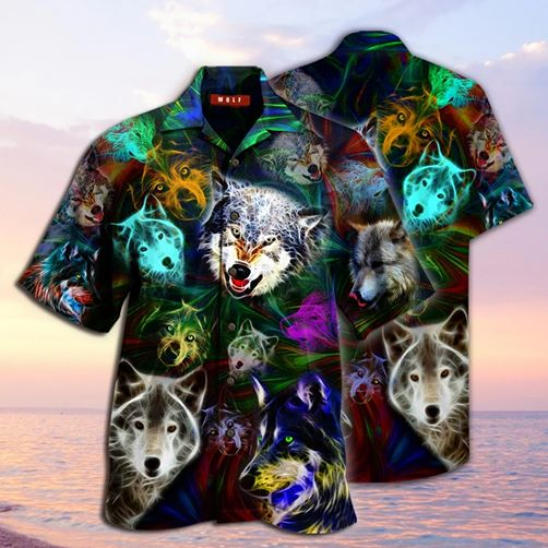 Wolf Hawaiian Shirt