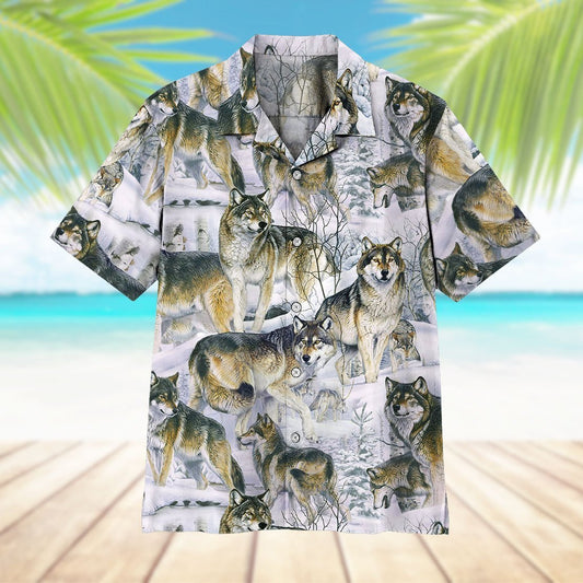 Wolf Hawaiian Shirt