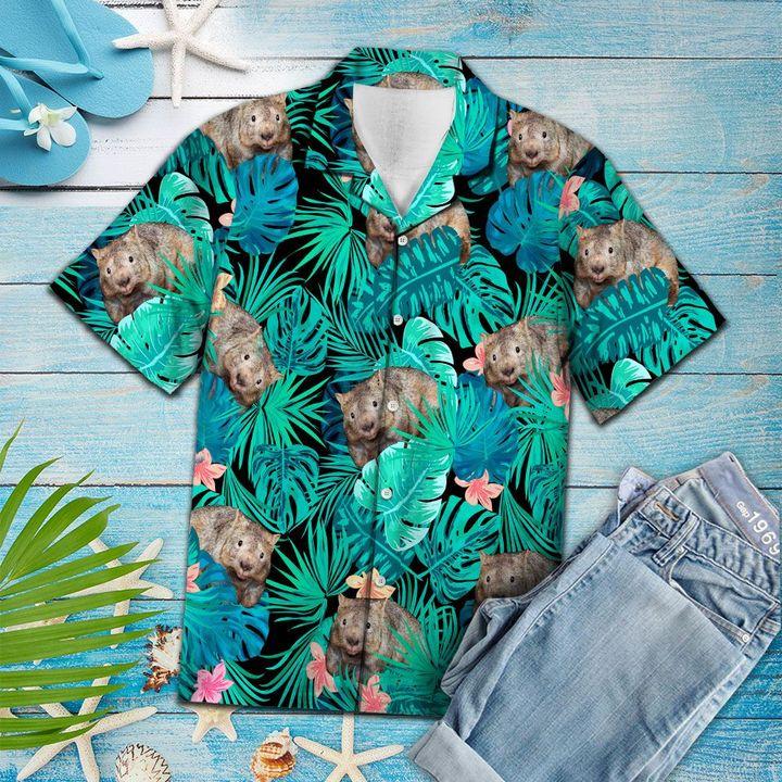 Wombat Tropical Hawaiian Shirt