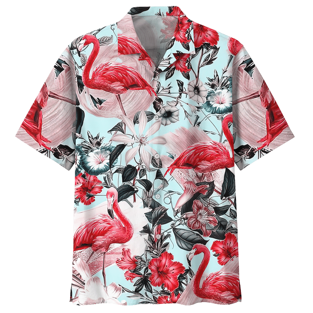 Flamingo Hawaiian Shirt Azs031