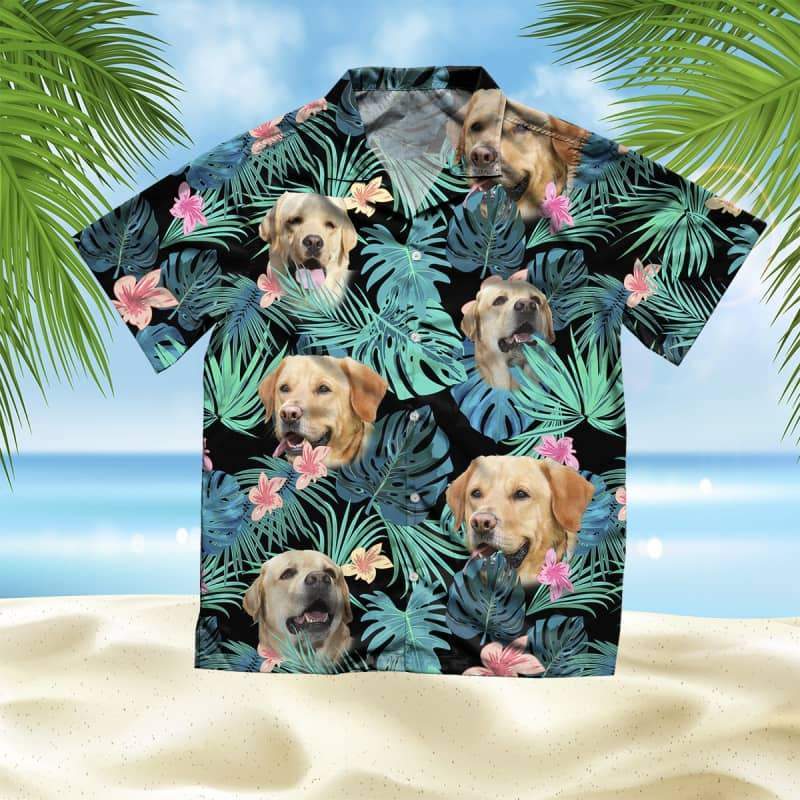 Labrador Retriever - Summer Leaves Hawaiian Shirt