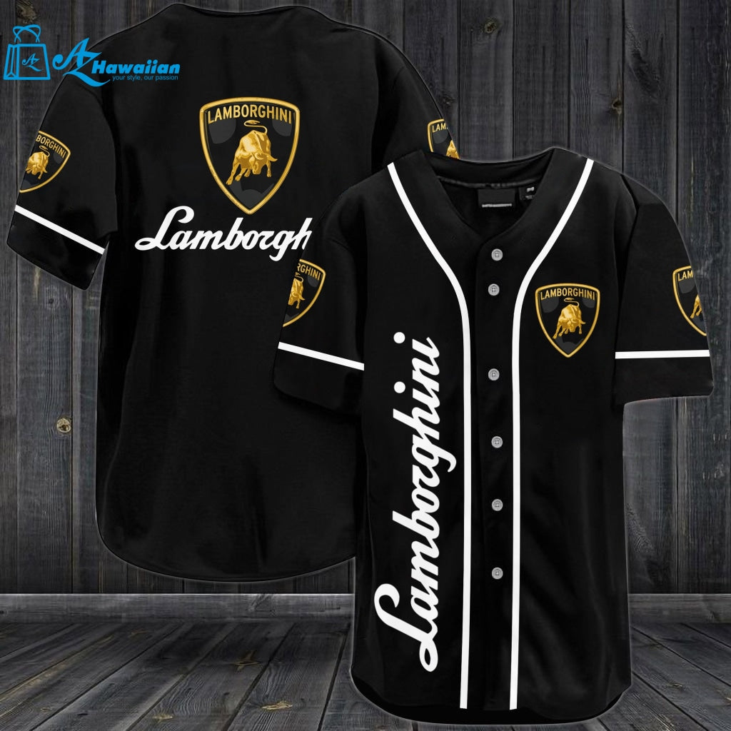 Lamborghini Baseball Jersey 