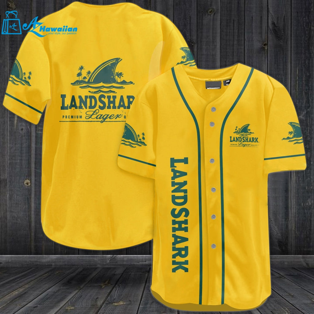 Landshark Lager Baseball Jersey 