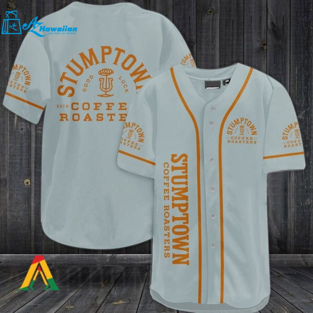 Lavender Stumptown Coffee Roasters Baseball Jersey