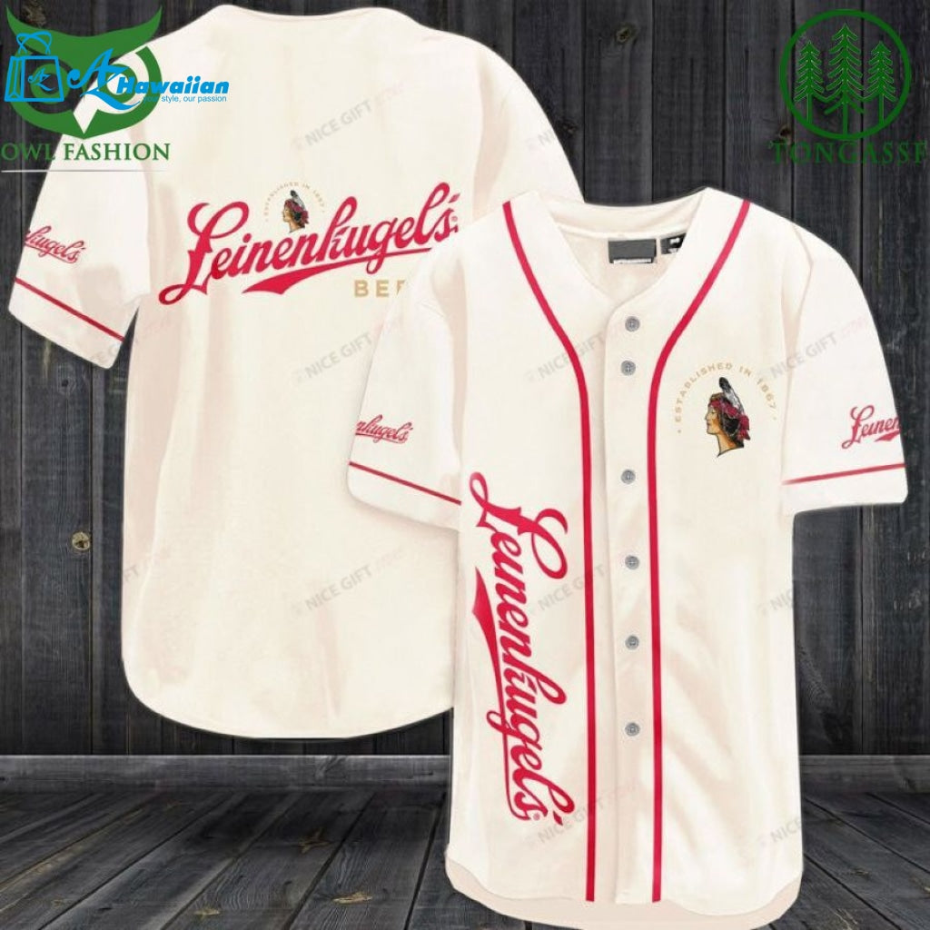 Leinenkugel?s Baseball Jersey Shirt