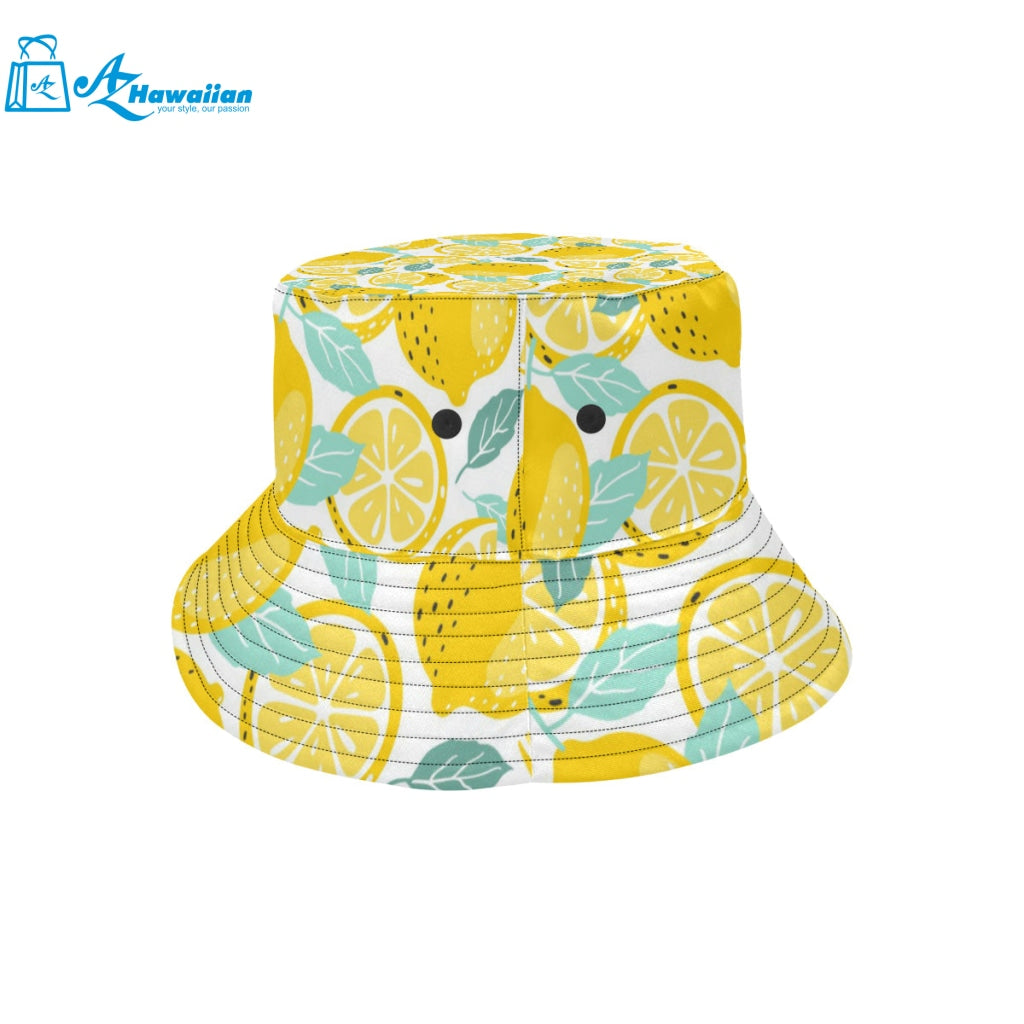 lemon design pattern Unisex Bucket Hat