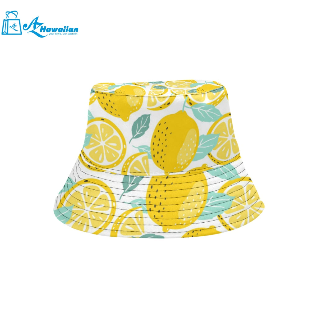 lemon design pattern Unisex Bucket Hat