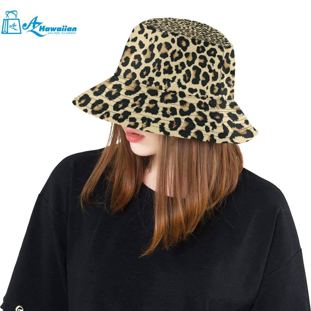 Leopard print design pattern Unisex Bucket Hat