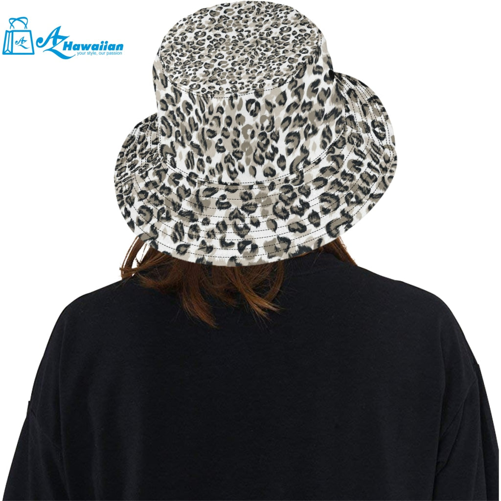 Leopard skin print pattern Unisex Bucket Hat