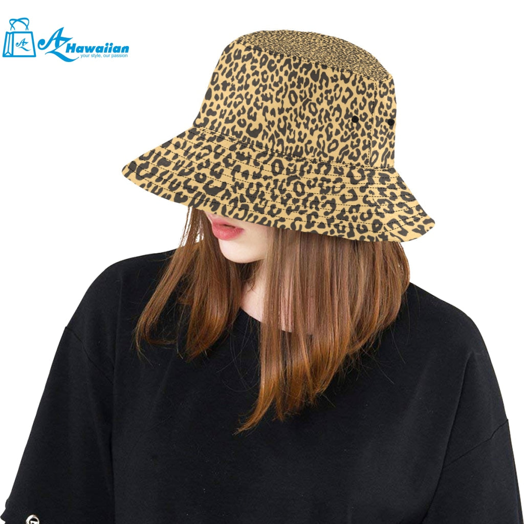 Leopard skin print Unisex Bucket Hat