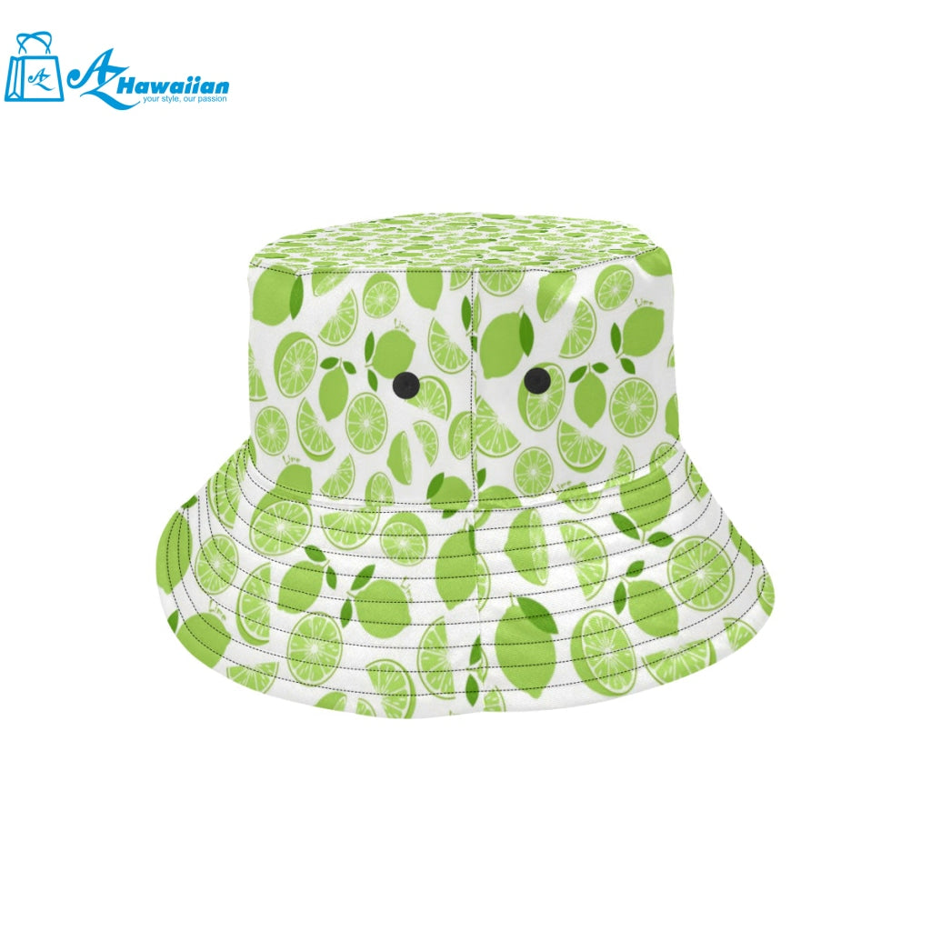 Lime design pattern Unisex Bucket Hat