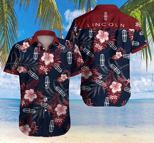 Lincoln Hawaiian Graphic Print Short Sleeve 