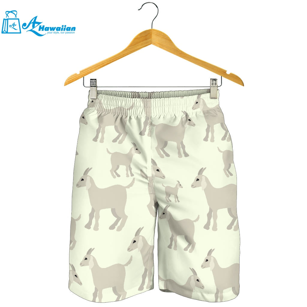 Little Young Goat Pattern Men Shorts