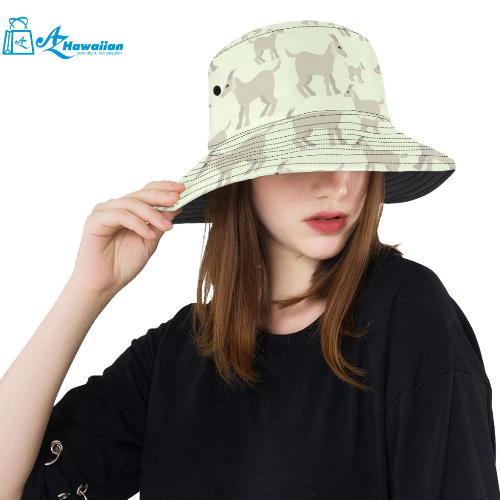 Little young goat pattern Unisex Bucket Hat