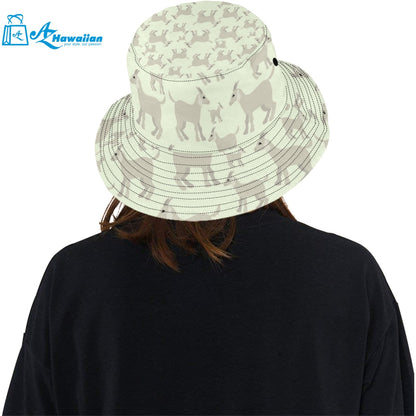 Little young goat pattern Unisex Bucket Hat