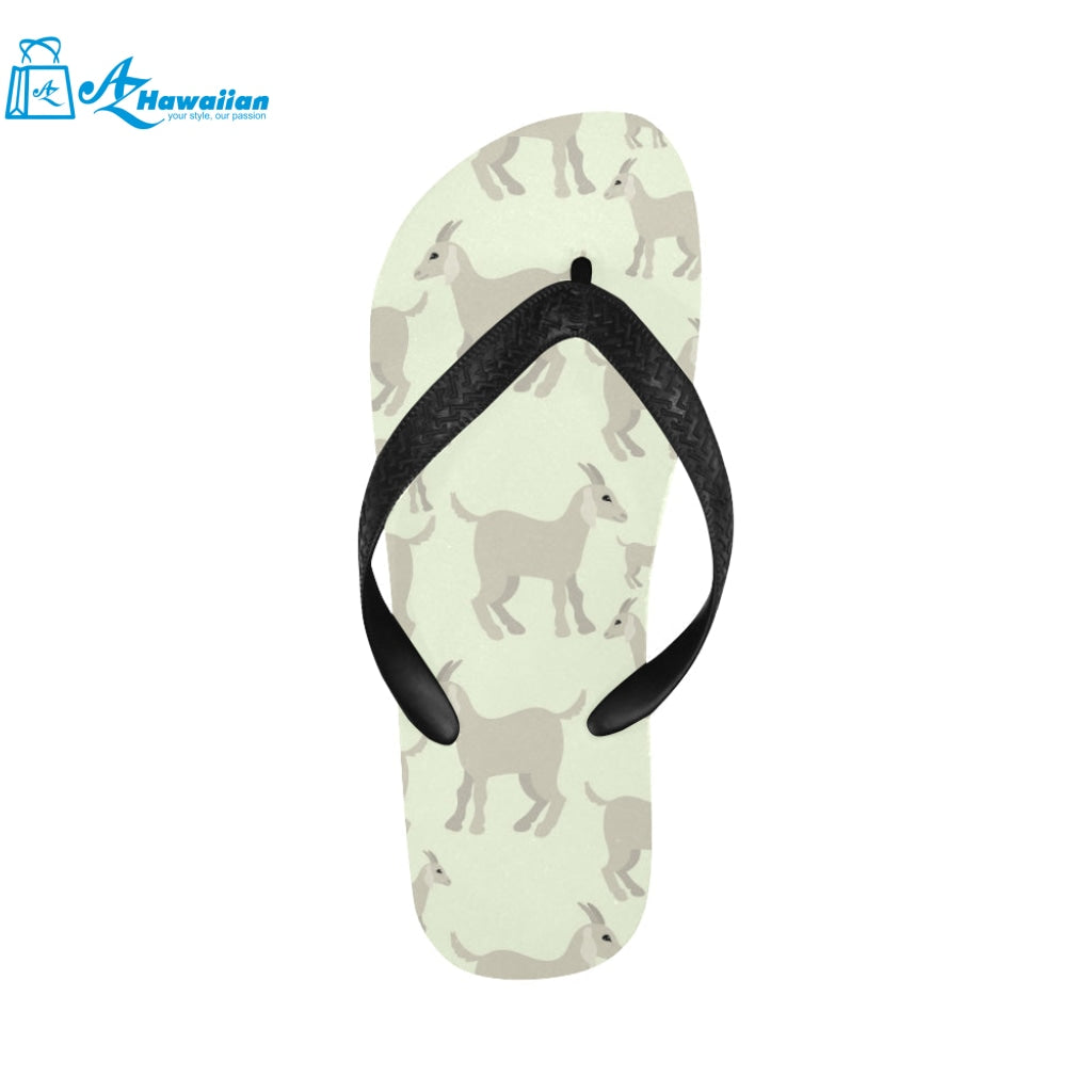 Little young goat pattern Unisex Flip Flops