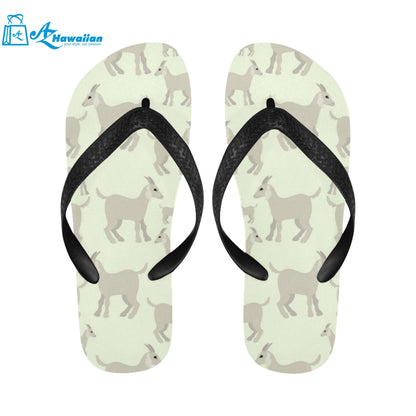 Little young goat pattern Unisex Flip Flops