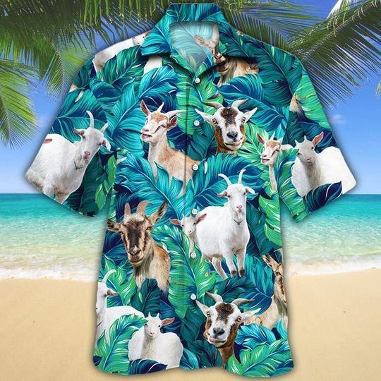 Funny Goat Beach Shirt