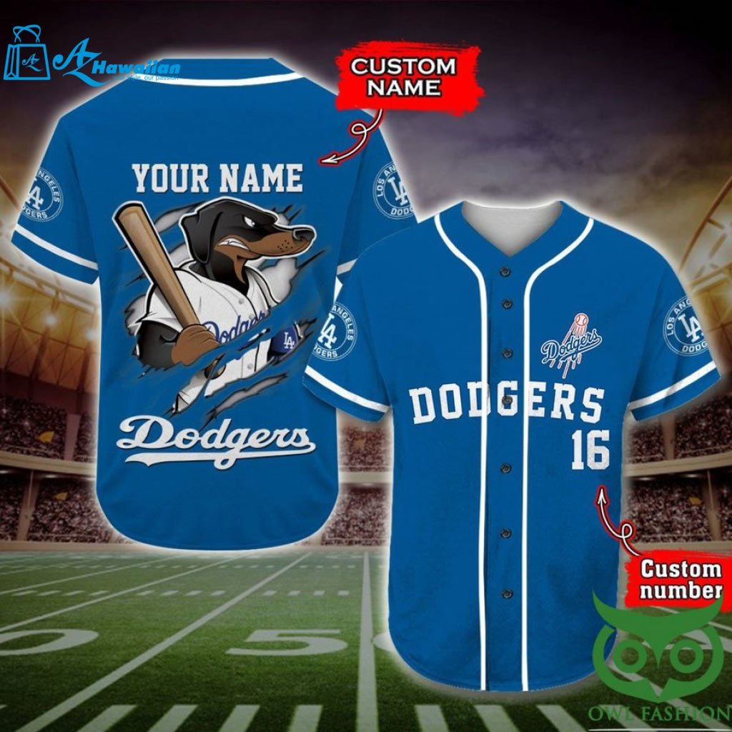 Los Angeles Dodgers Baseball Jersey Personalized Gift, Custom Name Number