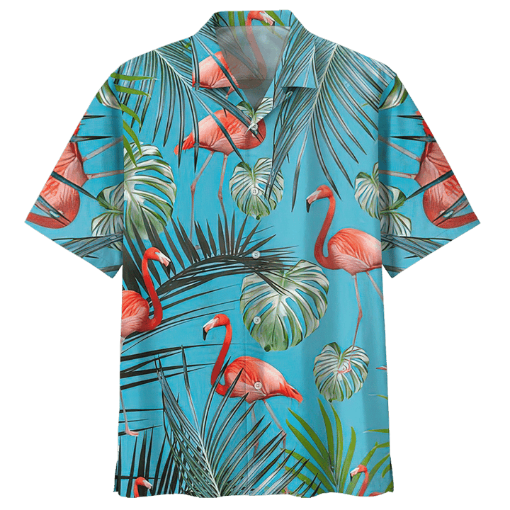 FLAMINGO HAWAIIAN SHIRT 13