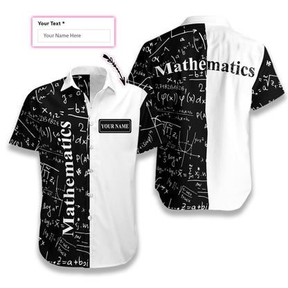 Mathematics Custom Hawaiian Shirt