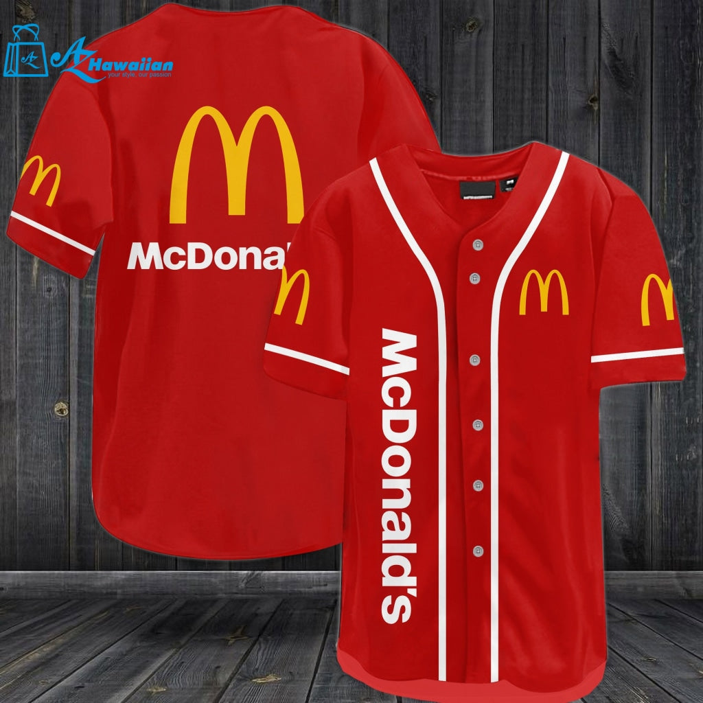 McDonald's Baseball Jersey 