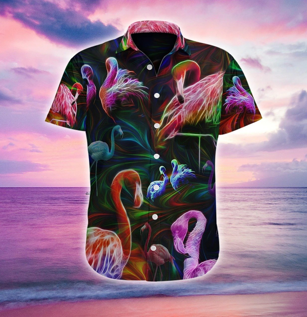 Flamingo Hawaiian Shirt