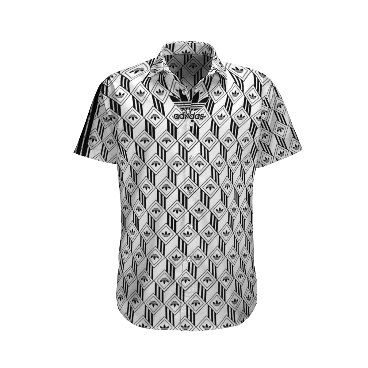 Icon Shirts- Black Hawaiian Shirt