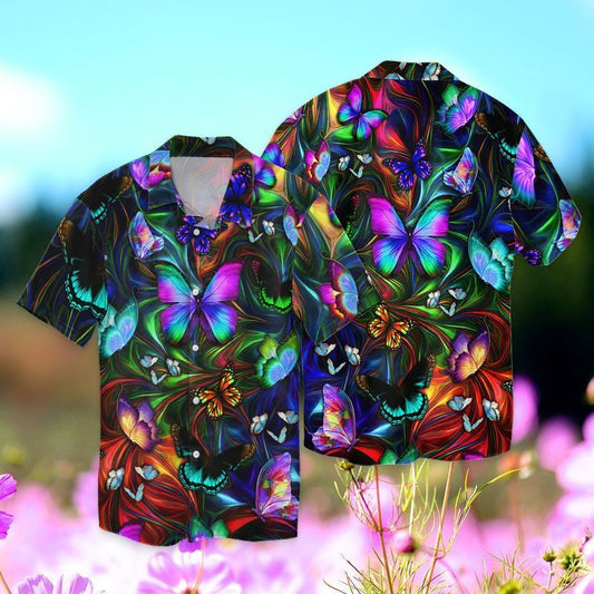 Memorial Day Love Butterflies For Men And Women Graphic Print Short Sleeve 