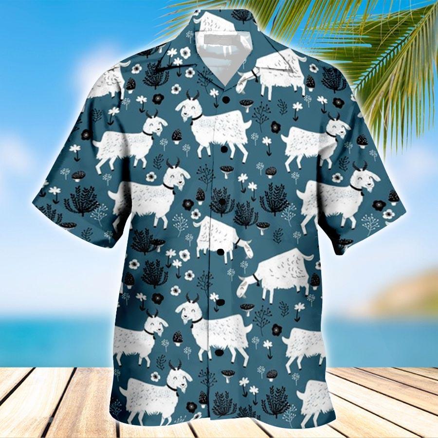 Goat Hawaiian Shirt 2 | Unique Beach Shirt Hawaiian