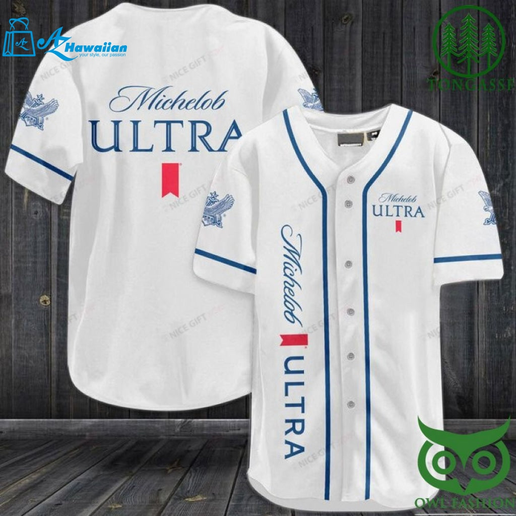 Michelob ULTRA Baseball Jersey Shirt