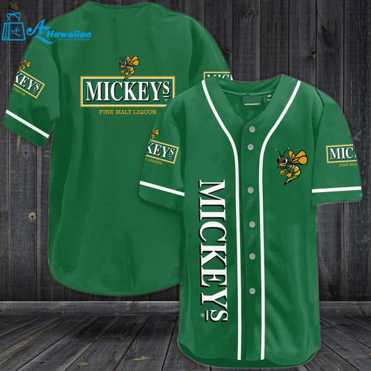 Mickey's Fine Malt Liquor Baseball Jersey 