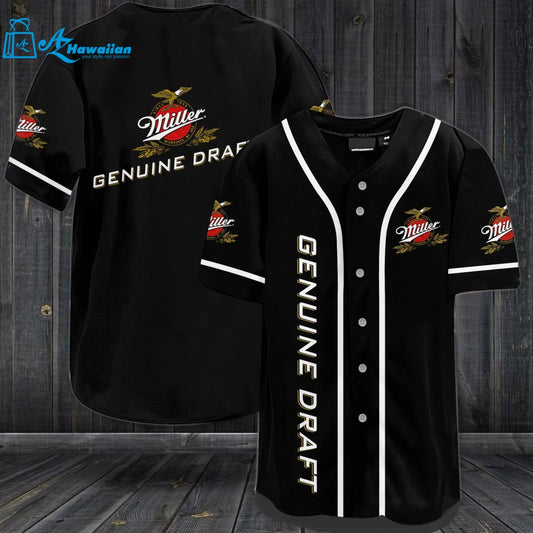 Miller Genuine Draft Baseball Jersey 