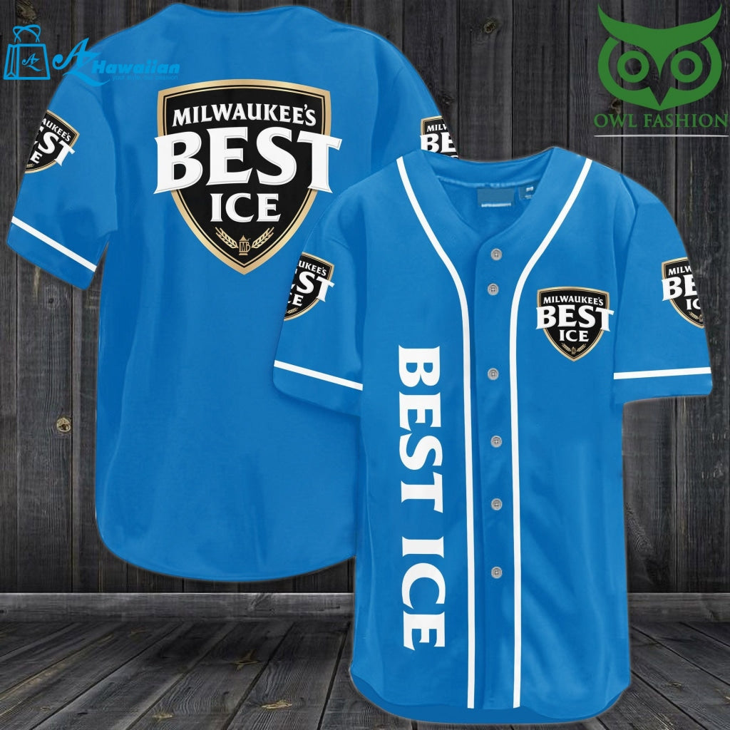 Milwaukee?s Best Ice Baseball Jersey Shirt