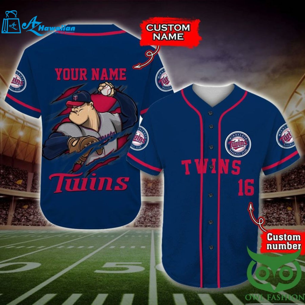 Minnesota Twins Baseball Jersey Personalized Gift, Custom Name Number