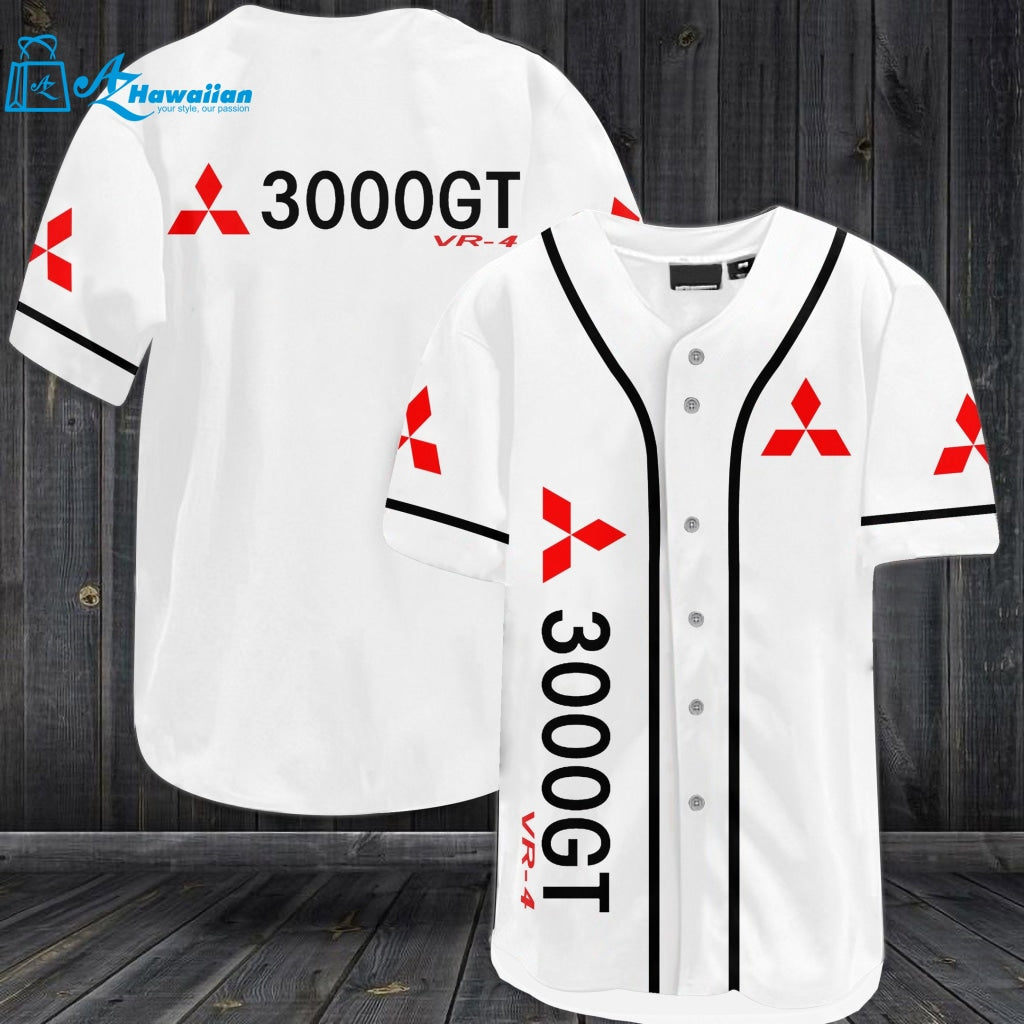 Mitsubishi 3000GT VR-4 Baseball Jersey 