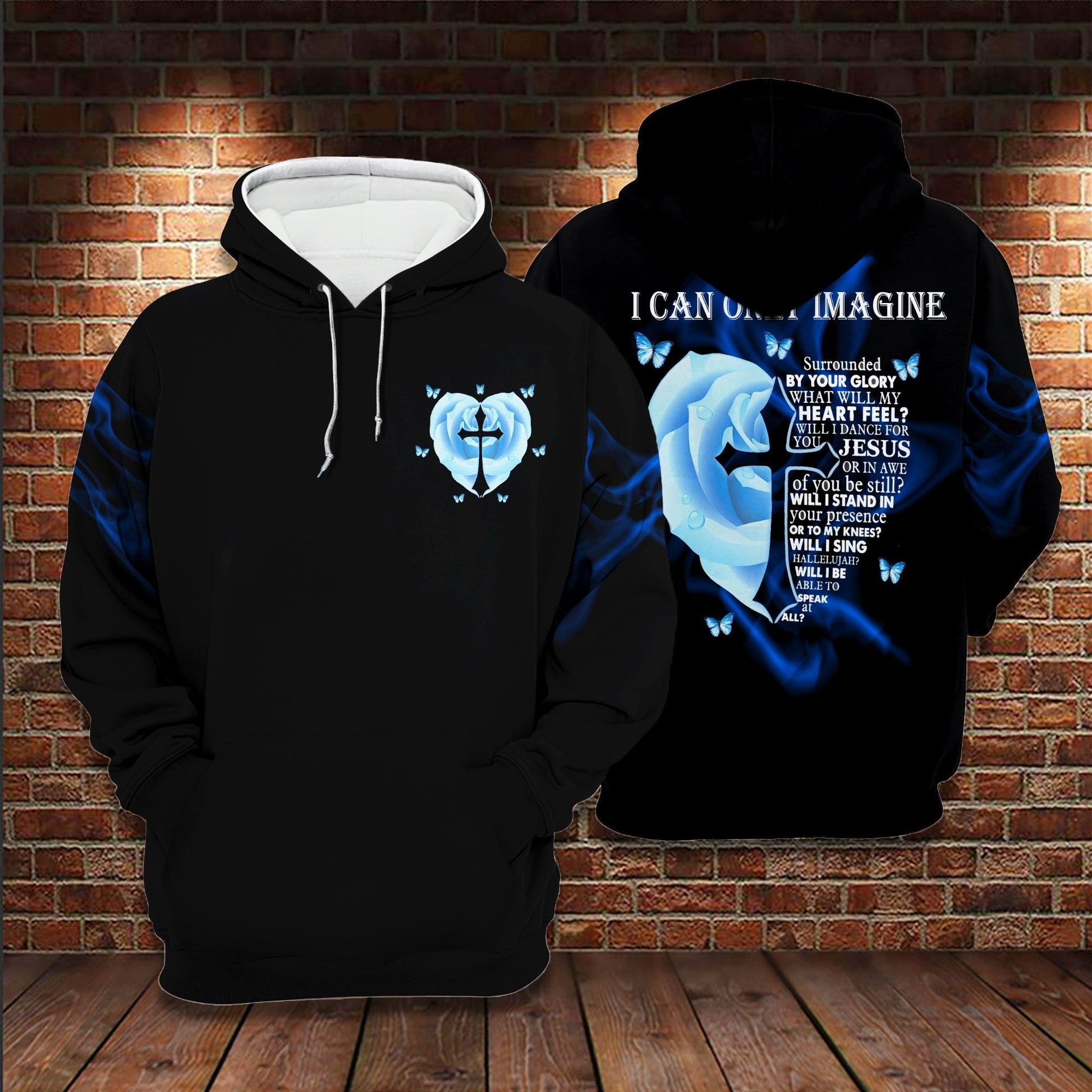 Jesus I Can Only Imagine 3D All Over Printed Hoodie Us Unisex Hoodie Size