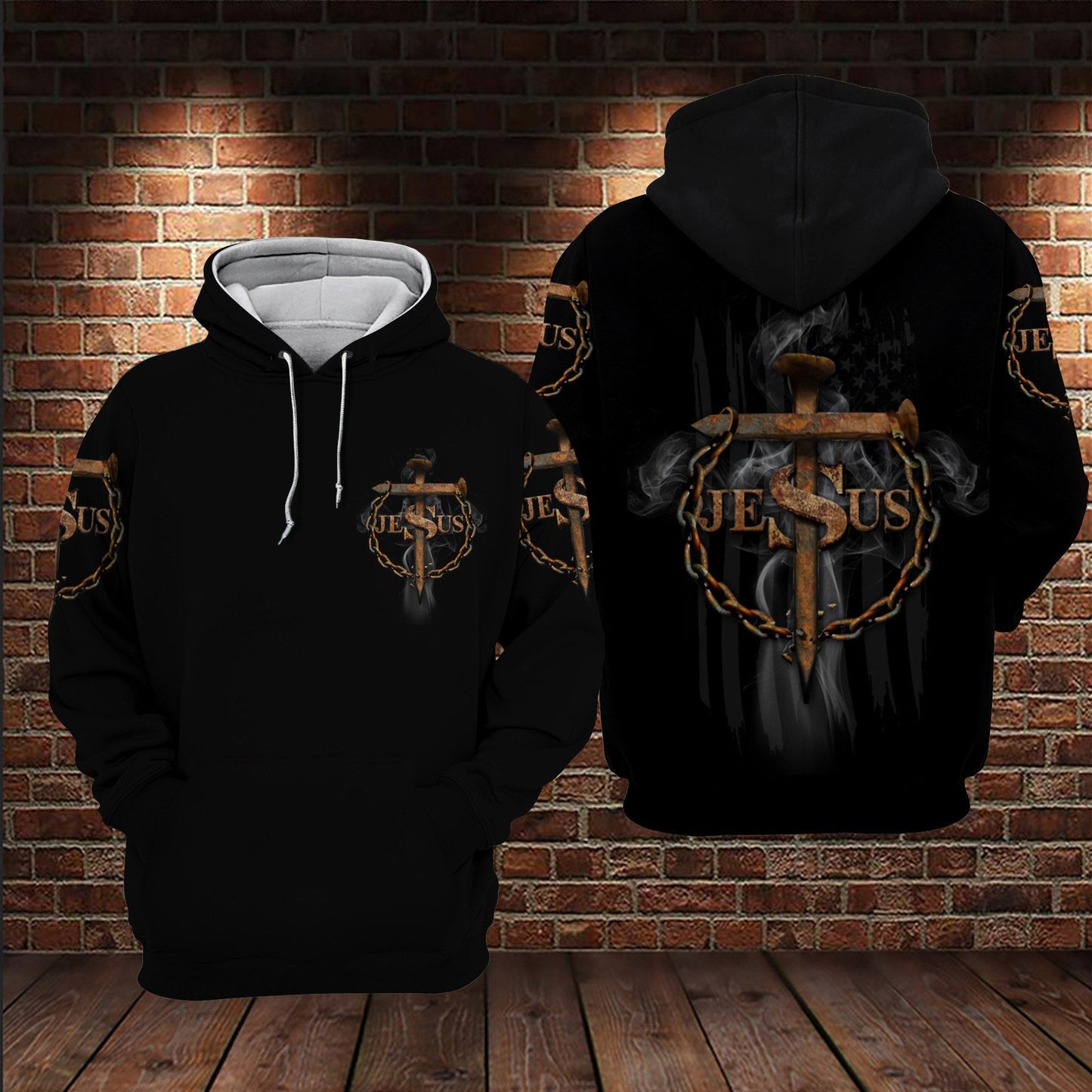 Jesus Is My Savior 3D All Over Printed Hoodie Us Unisex Hoodie Size