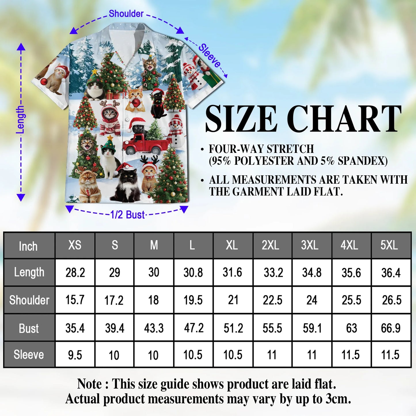 Cat Christmas Santa Print Matching Dog Owner Hawaiian Shirts, Funny Pet Aloha Shirt for Beach Vacation - Azhawaiian