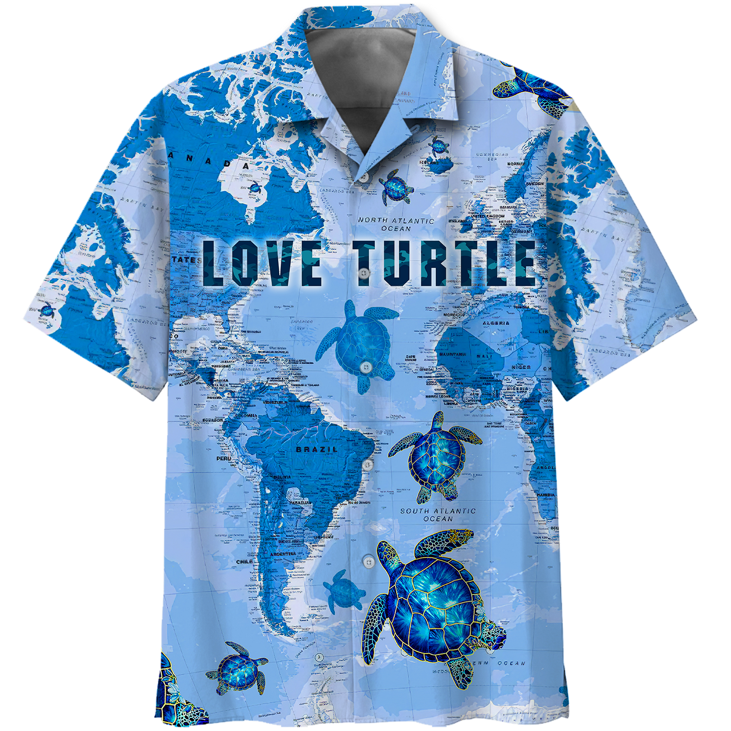 Beautiful Turtle 3D All Over Printed Shirts For Men And Women Hawaiian Shirt