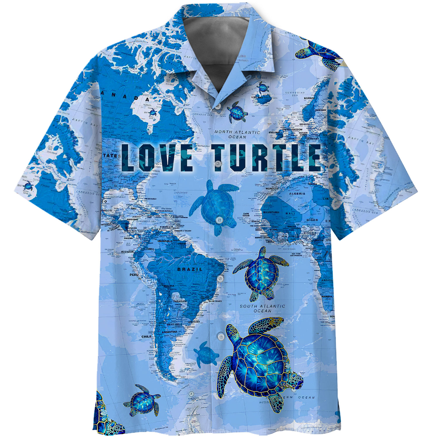 Beautiful Turtle 3D All Over Printed Shirts For Men And Women Hawaiian Shirt