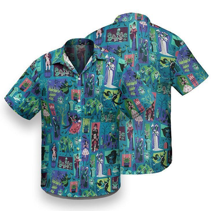 Halloween Unisex 3D Summer Hawaiian Shirt