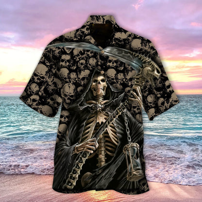 Skull Halloween Hawaiian Shirt | For Men & Women | Adult | HW9144